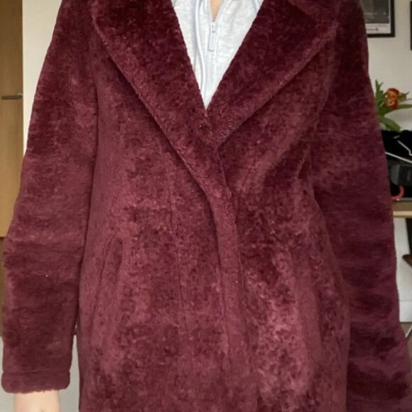 Michael Kors Burgundy Coat - BRAND NEW XS - Picture 9 of 10